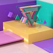 Perdiendo el miedo al 3d III. JM. . Art Direction, and Design project by Juan Manuel - 05.26.2016