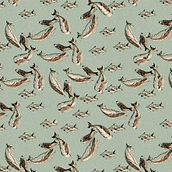Nadando-Pattern. Un proyecto de Diseño gráfico de Maria Pagola Domec - 02.06.2016