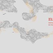Nativo: folktronic festival. Un proyecto de Dirección de arte, Br, ing e Identidad, Diseño, Diseño editorial, Diseño gráfico, Ilustración tradicional, Naming y Tipografía de Àngela Konstantinoff - 07.06.2016