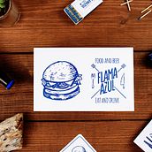 FLAMAZUL. Un proyecto de Br, ing e Identidad, Diseño, Diseño gráfico e Ilustración tradicional de La División Brand Firm - 31.03.2016