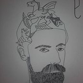 Bolígrafo. Fine Arts, Calligraph, and Design project by Alvaro Alonso Pardal - 06.09.2016
