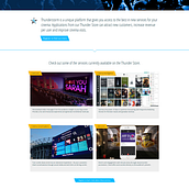 UX/UI Thunderstorm. Web Development, and UX / UI project by Teresa Marcos - 11.03.2015