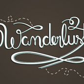 Los secretos dorados del lettering - Wanderlust Ein Projekt aus dem Bereich Kalligrafie, Design, Grafikdesign, T und pografie von Lorena Penknives - 12.06.2016