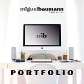 Portfolio Diseño Gráfico y Web. Br, ing, Identit, Editorial Design, Web Design, Traditional illustration, and Motion Graphics project by Miguel Baumann - 08.14.2018