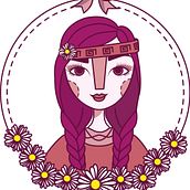 Logo Mujer Diaguita. Un proyecto de Diseño de personajes, Diseño gráfico e Ilustración tradicional de Marjorie Araya - 15.06.2016