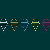Do you want Ice Cream?. Design, and Traditional illustration project by SUBCUTÁNEO - 06.15.2016