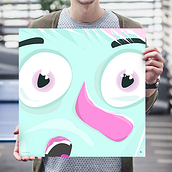 BlueBoy Poster. Design, Product Design, and Traditional illustration project by SUBCUTÁNEO - 06.15.2016