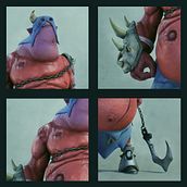 Hell's Executioner. 3D project by David Vercher - 06.16.2016