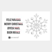 Felicitación de Navidad Porvasal Ein Projekt aus dem Bereich Design und Grafikdesign von Sara Llinares Bosch - 19.06.2016