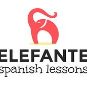Diseño de Identidad Corporativa para ELEFante Spanish Lessons. Br, ing, Identit, and Graphic Design project by Alexandra Gaytán - 01.27.2016