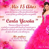 Diseño de nvitación de XV años fucsia. Un progetto di Graphic design di Samuel López Palomo - 29.06.2016