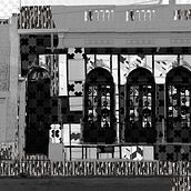 La casita frente a Mantovani. . Architecture, Fine Arts, Collage, and Photograph project by Andy Segura - 07.04.2016