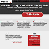 Invoicefu. Un projet de Direction artistique, Webdesign , et UX / UI de Pilar García - 04.07.2016