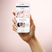 Campaña San Valentín 2016 PANDORA. Un progetto di Br, ing, Br, identit, Web development, Design, Web design, Marketing e UX / UI di Sofía Martín Testor - 31.01.2016