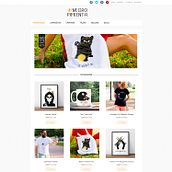Negro Pimienta: Tienda online de regalos con diseño. Design, Traditional illustration, and Screen Printing project by Sandra Lopez Martinez - 07.10.2016