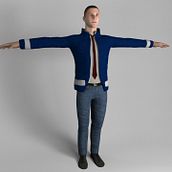 3D character. 3D project by Ignacio Fernández Morán - 07.06.2016