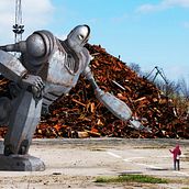 My Iron Giant Ein Projekt aus dem Bereich 3D, Beleuchtungsdesign, Design von Figuren und Bildbearbeitung von Guillermo Cerrato - 14.04.2016