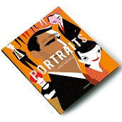PORTRAITS Nuevo libro recopilatorio . Editorial Design, and Traditional illustration project by Jorge Arévalo - 07.12.2016