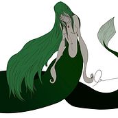Mujer serpiente. Projekt z dziedziny Design, Projektowanie postaci, Trad, c i jna ilustracja użytkownika Lumarbi Martínez - 15.07.2016