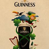 Guinness_Spirit of Ireland Ein Projekt aus dem Bereich Kunstleitung und Traditionelle Illustration von Oscar MoMad - 16.07.2016