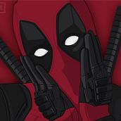 Deadpool. Comic e Ilustração tradicional projeto de Felipe Linares - 17.07.2016