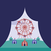 Great Circus of Animation. Projekt z dziedziny  Animacja, Projektowanie postaci, Trad, c, jna ilustracja i  Motion graphics użytkownika David Figueiras García - 20.07.2016