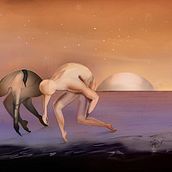 Ilustración libre / Dualidad. Traditional illustration project by Fabiola Aviña - 07.21.2016