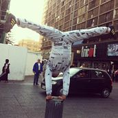 El Hombrediario. Street Art project by Juan Luis Ortega Herrera - 07.22.2016