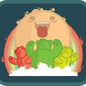 GUMMY BEARS. Traditional illustration project by Killos Trese - 07.23.2016