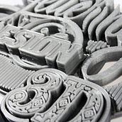 Lettering & impresión 3D. Un progetto di 3D, Graphic design, Illustrazione tradizionale e Tipografia di Francisco Raja - 31.12.2014
