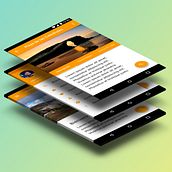 App Material Design. Design gráfico, Design interativo, Web Design, e UX / UI projeto de Noelia Caballero - 25.07.2016