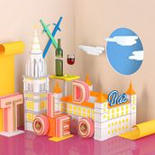 Toledo City. 3D project by Fabio Spagnoli - 07.25.2016