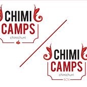 ChimiCamps logo. Design, Design gráfico e Ilustração tradicional projeto de Maximiliano Casco - 25.07.2016