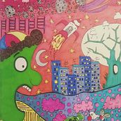 Throwing up something . Een project van  Art direction, Collage, Stripboek, Grafisch ontwerp, Traditionele illustratie, Schilderij y  Urban art van Dani Sanguineti - 26.07.2016