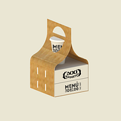 MENÚ 3 DE 100. Design, Product Design, Graphic Design, and Packaging project by Ana S. Dullius - 06.26.2016