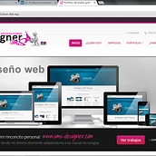Mi portfolio: http://www.sms-designer.com. Desenvolvimento Web projeto de Sara Martínez - 11.08.2016