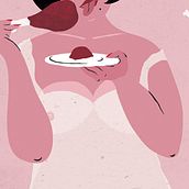 Ilustraciones para Lahar Magazine, Italia.. Un proyecto de Ilustración tradicional de Marina Stecca - 28.07.2016