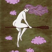 Bruja. Traditional illustration project by Isabel Belmonte - 07.30.2016