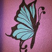 Diseños en paredes. Traditional illustration, and Painting project by Palmera Datilera - 08.01.2016