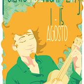 PuertoIndieNight Ein Projekt aus dem Bereich Design und Traditionelle Illustration von Elizabeth Ranchal Montes - 30.06.2015