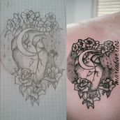 Mi Proyecto del curso: Cómo diseñar un tatuaje. Street Art, Fine Arts, Design, and Traditional illustration project by MARIA BARRIOS ALVAREZ - 08.04.2016