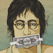  John Lennon . Editorial Design, and Traditional illustration project by ENANO EH - 01.07.2014
