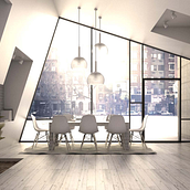 dinning room. 3D, Interior Design & Infographics project by Patricia Alvarez Garcia - 05.14.2016