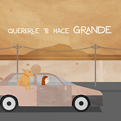 Quererle te hace grande. Piénsalo bien.. Een project van Motion Graphics van Gustavo Vílchez Molina - 13.08.2016