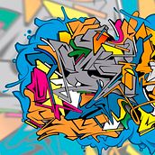 Graffiti Digital Fire Vector es un proyecto hacerlo funcional para crear productos como franelas, mochilas, gorras, carteras y cualquier otro articulo que puedan ser usados para nuestras necesidades.. Street Art, and Graphic Design project by Michael Fernandez - 08.14.2016