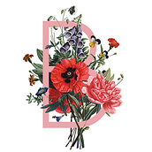 Alfabeto botánico. Art Direction, and Design project by Lucía Alonso - 05.10.2016