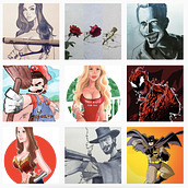 Ilustraciones personales. Traditional illustration project by Jared - 12.31.2015