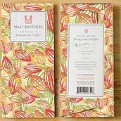 Mi Proyecto del curso: Motivos para repetir. Packaging caja de chocolate MAST BROTHERS. Traditional illustration project by cande7a - 08.16.2016