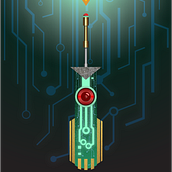 Transistor (SuperGiant Games) · Poster · FanArt Ein Projekt aus dem Bereich Design, Grafikdesign und Traditionelle Illustration von Victor Eduardo Manzanillo Piña - 17.08.2016