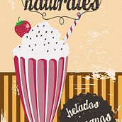 Cartel de batidos. Un proyecto de Diseño e Ilustración tradicional de MAITANE GARCIA CUENCA - 18.08.2016